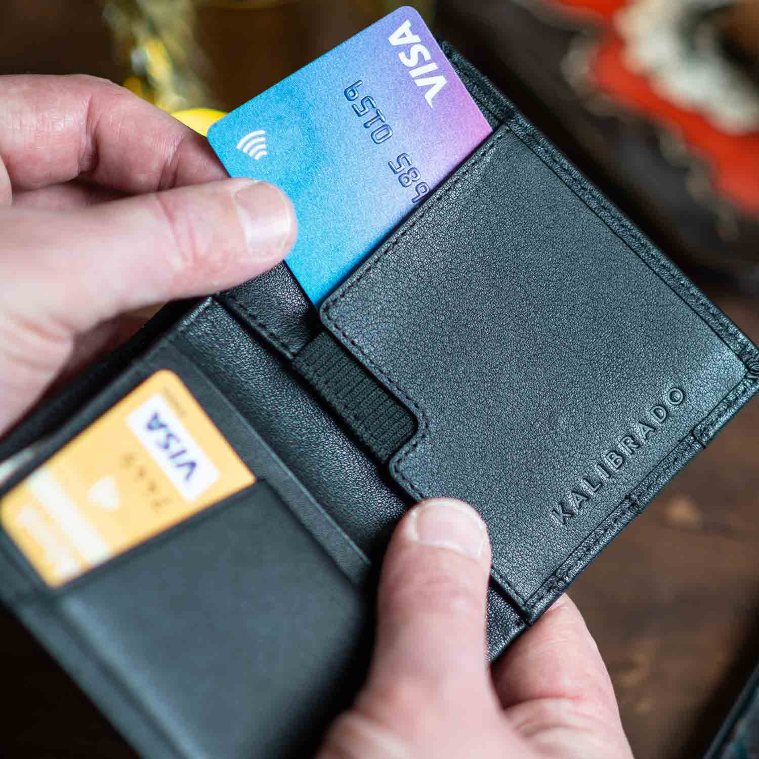 2 Visa Cards in a Wallet