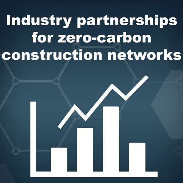 Industry Partnerships for Zero-Carbon Construction Networks