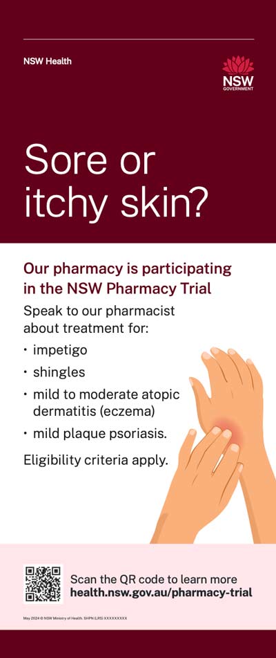 Pull up banner - skin conditions