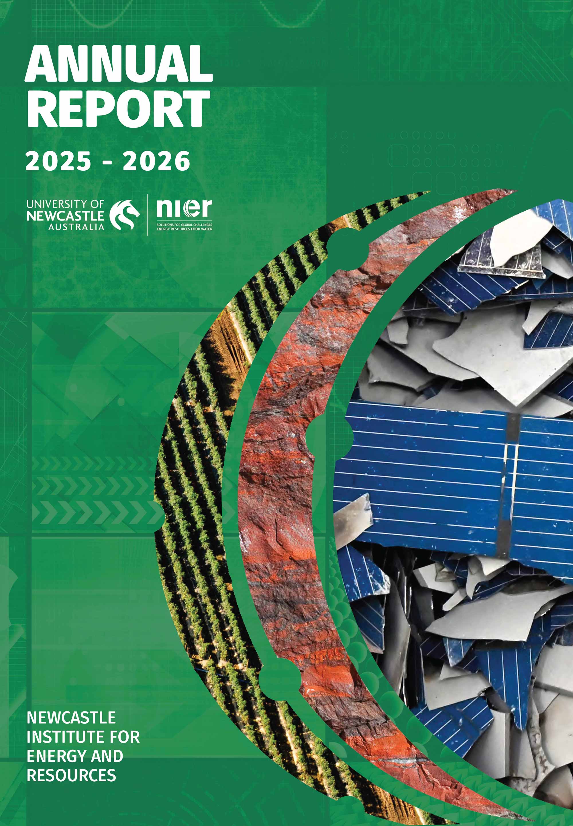 NIER annual report front cover