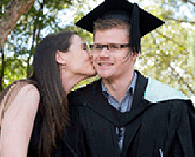 Daniel Frost Business and Law. Daniel proves determination and support the key to success