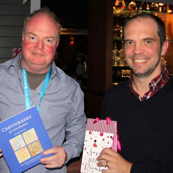 Mark Brown and Bill Pascoe. Massacres map wins best digital map 2018