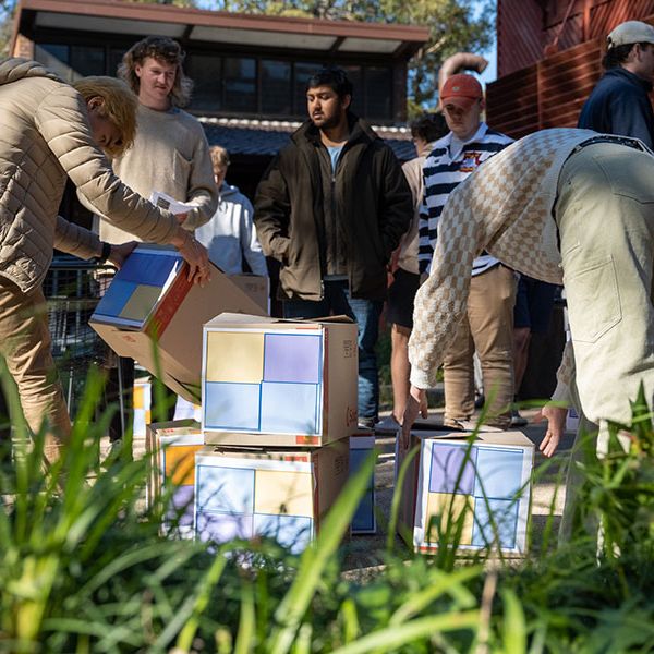 Construction students