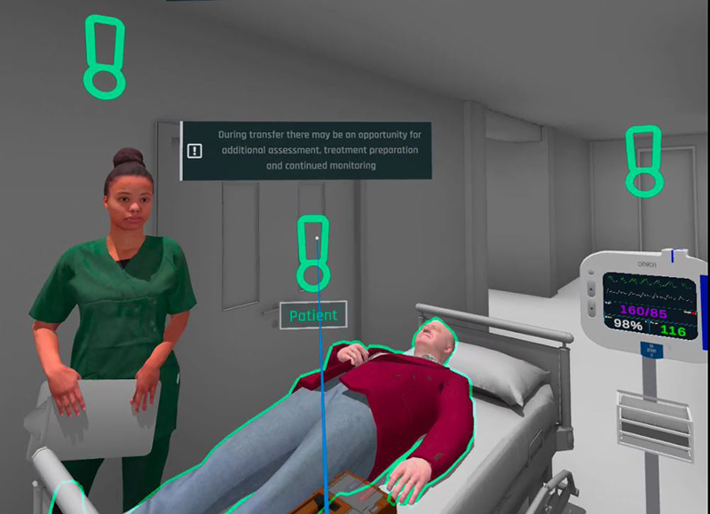 TACTICS VR stroke training