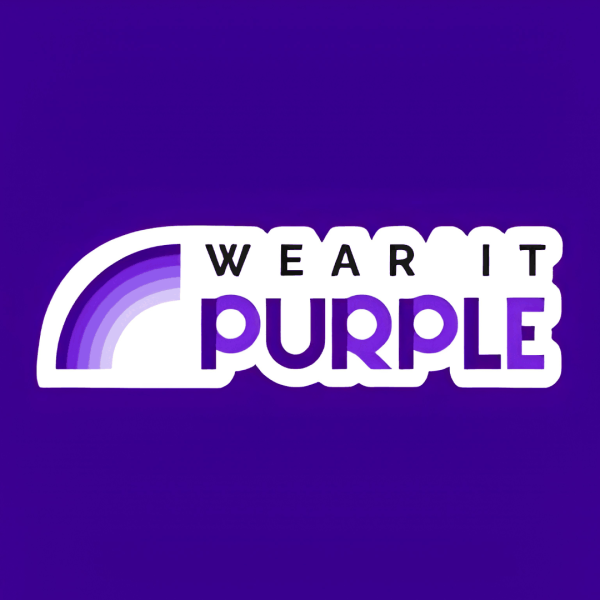 Wear It Purple Day x Respect at Uni stall