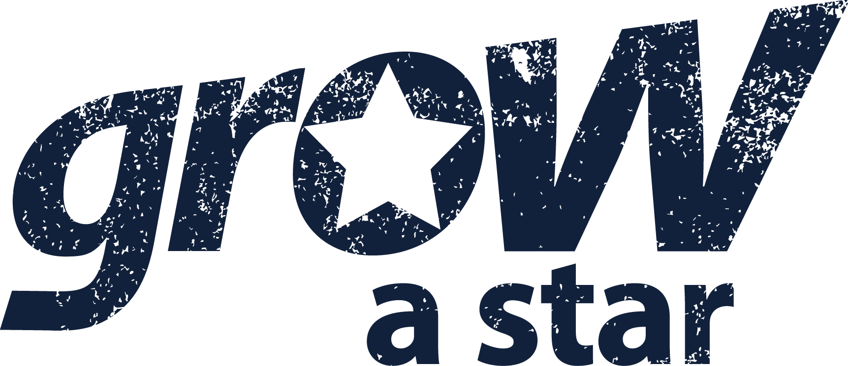 Grow a Star Logo Grow a Star Logo