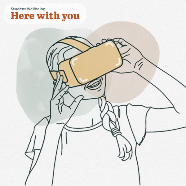 decorative image of woman wearing a VR headset and smiling - Thursday 28 May 2026