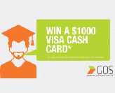 Win $1000 Visa Cash Card (T%26Cs apply)