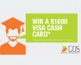 Win $1000 Visa Cash Card (T%26Cs apply). Graduate Outcomes Survey Now Open