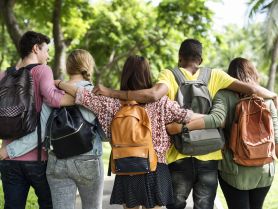 Students on campus. UAC Main Round Offers Released