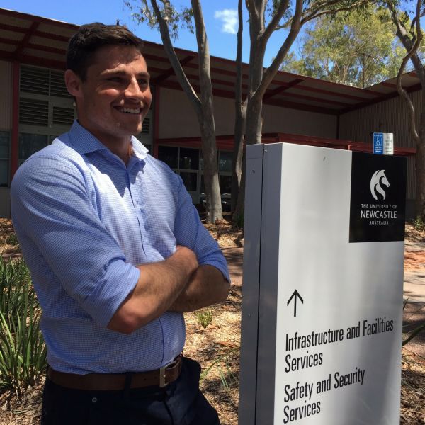 Zac Carson. Scholarship boosts career path for project manager