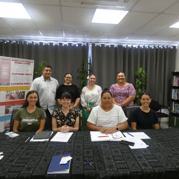 . Centre for Law and Social Justice builds collaborative partnerships with Samoa partners.