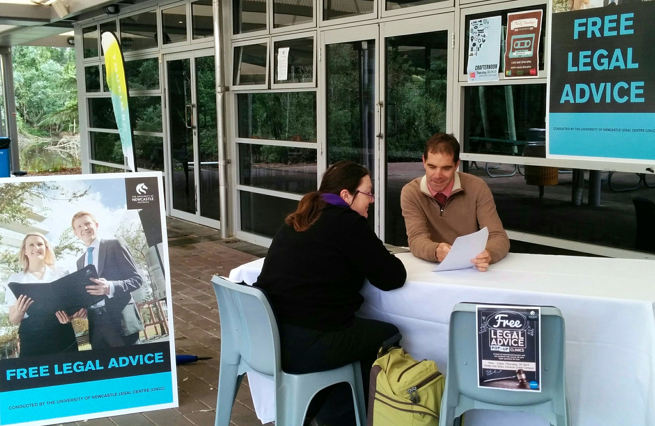 Free Legal Advice for Ourimbah Students, University of Newcastle