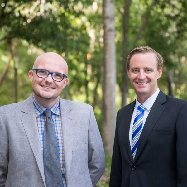 Associate Professor Jed Duff and Dr Andrew Gardner. Fulbright scholarships to enhance health research