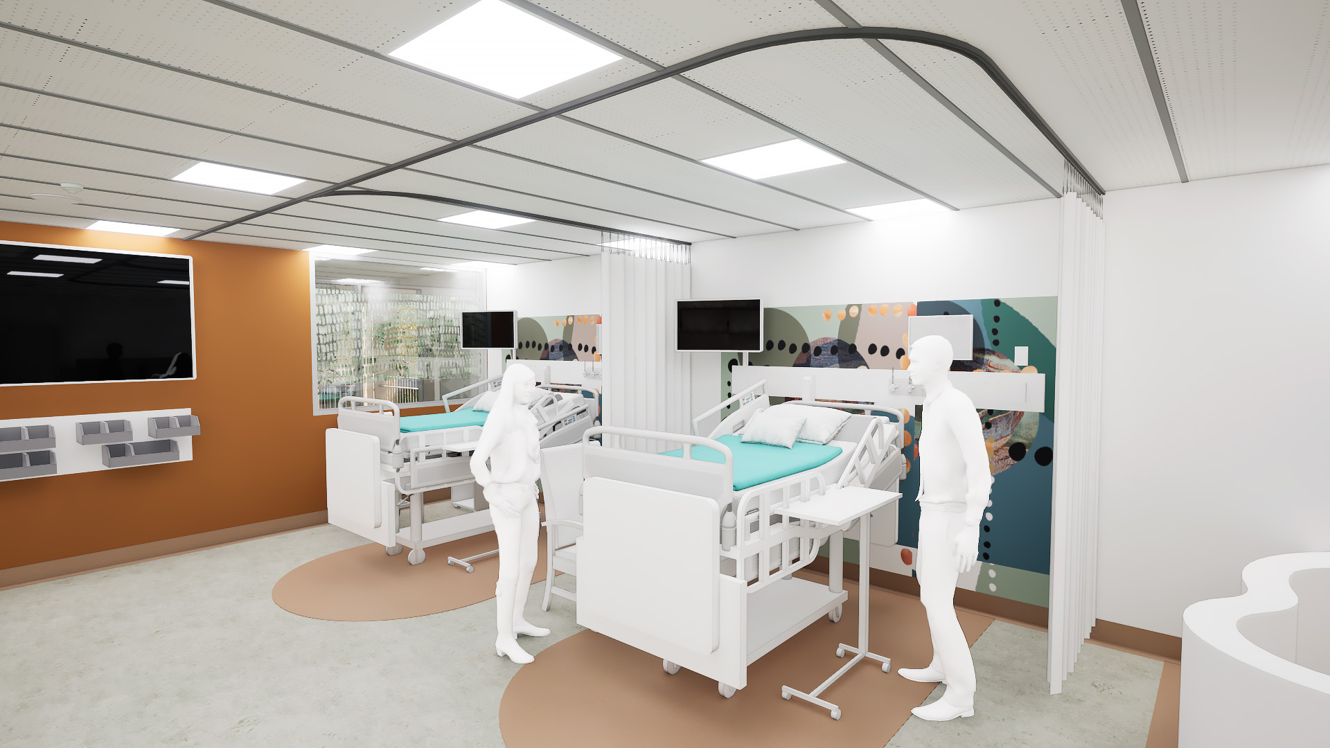 concept image_ Health Education Research Building Midwifery Simulation Lab_image credit - EJE
