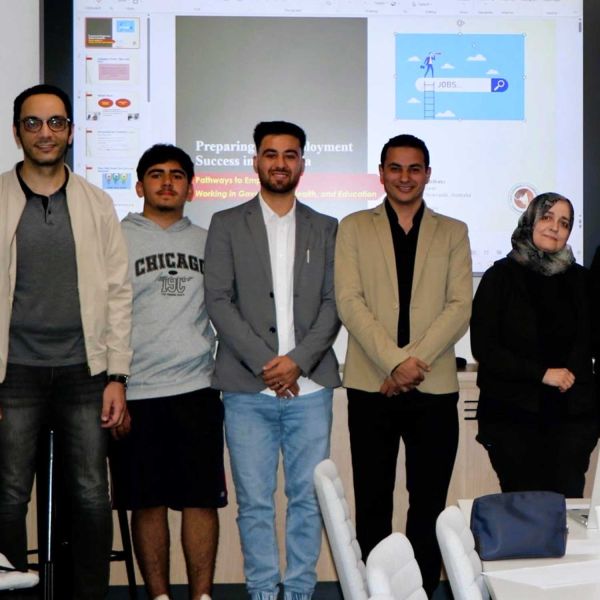 Unity Works participants stand with employers and partners, looking at the camera. Unity Works to Unlock Talent and Build Belonging 