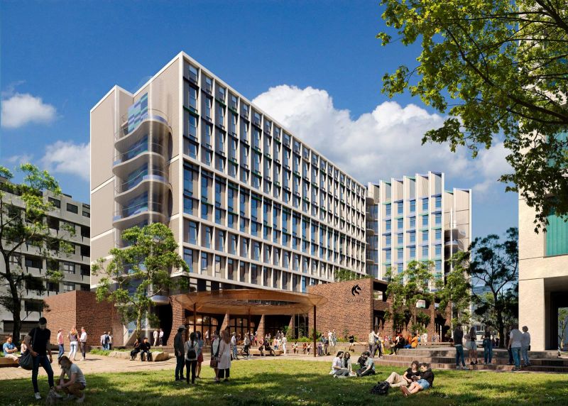 City Campus Student Accommodation - Artist's impression