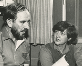 Dr John Turner and Margaret Henry. Vale Margaret Henry (1931-2015).