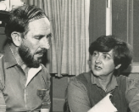 Dr John Turner and Margaret Henry. Vale Margaret Henry (1931-2015)