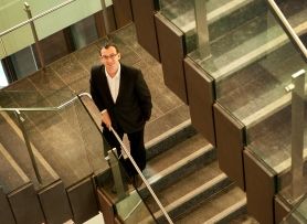 Rethinking depression Rohan Walker on stairs