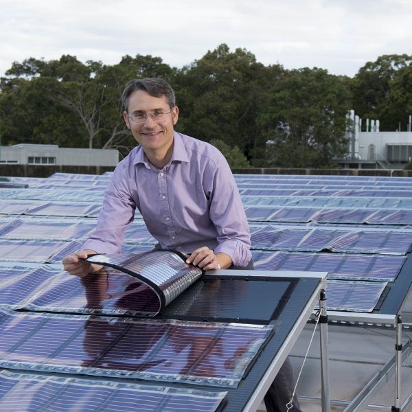 Professor Paul Dastoor. The clever electronic inks rewriting our energy future