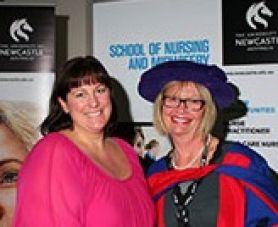 Laurie Bickhoff. High achieving student nurse recognised