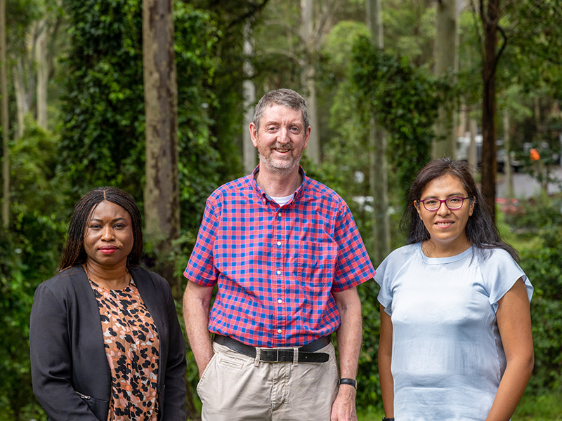 Associate Professor Temitope Egbelakin, Professor Mark Stewart and Dr Sandra Carrasco