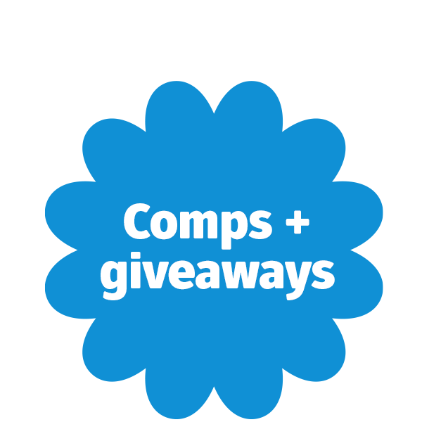Competitions and giveaways