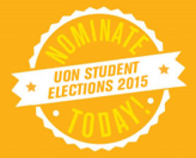 Student Elections. Student Elections open for nominations now