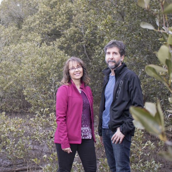 Dr Jose Rodriguez and Associate Professor Patricia Saco. Research Warns of Wetland Wipeout	