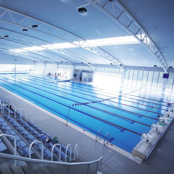 The Forum pool. The Forum joins Fitness Passport