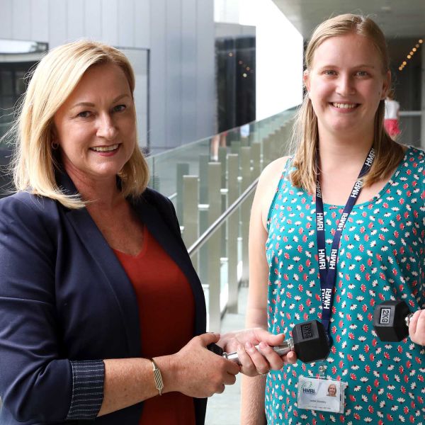 Professor Lisa Wood and Isobel Stoodley. Study to help over-65s stay stronger