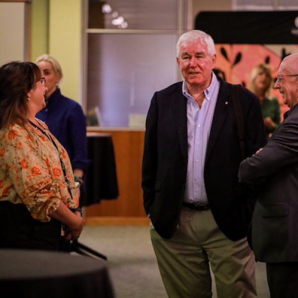 Invited guests at the John Maynard Aboriginal History Lecture and Purai Showcase