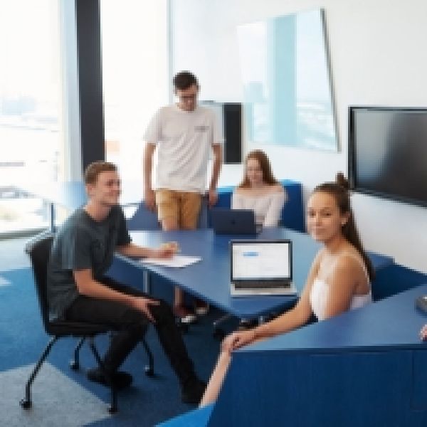 Image of students at the University of Newcastle 
