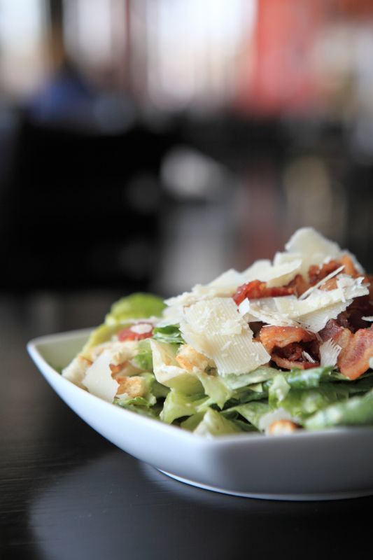 Bowl of ceasar salad