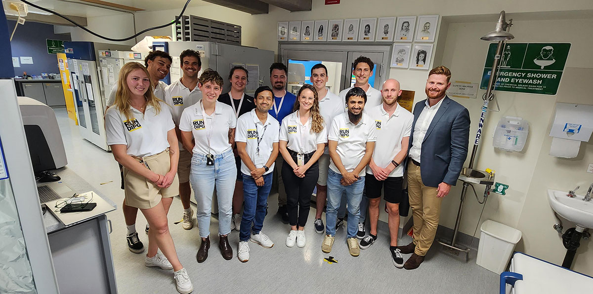 Professor Matt Dun and team