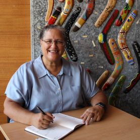 Stephanie Gilbert. Fulbright Indigenous Scholarship for UON  researcher