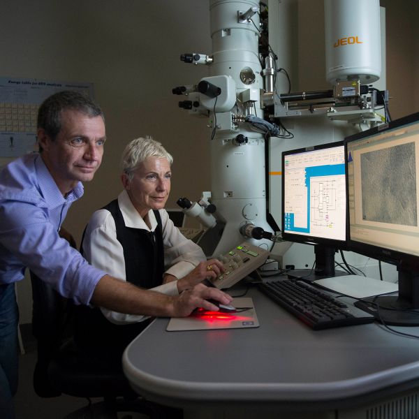 Dr Andrea Borsato and Associate Professor Silvia Frisia. Why melting ice might be good for climate change