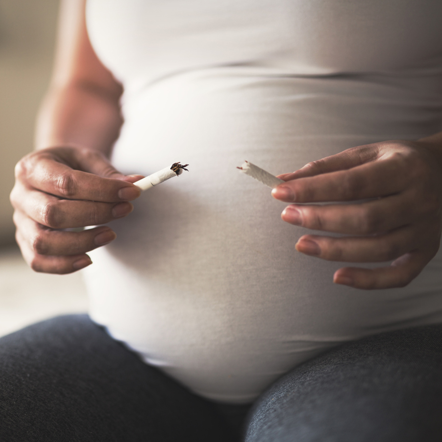Nicotine replacement in pregnancy: Safer than smoking