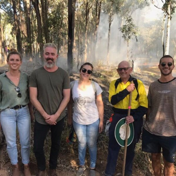students and staff at the cultural immersion. Igniting a Connection to Traditional Culture