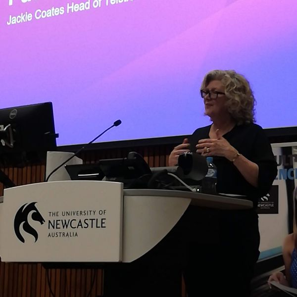 Jackie Coates Head Telstra Foundation