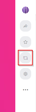 Screenshot of the Padlet remake button