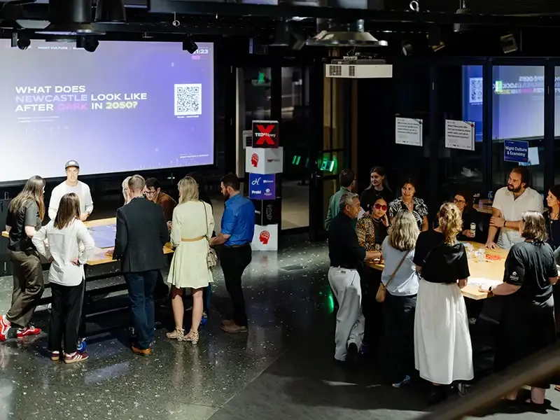 TEDx Salon event held at the University of Newcastle's Q Building