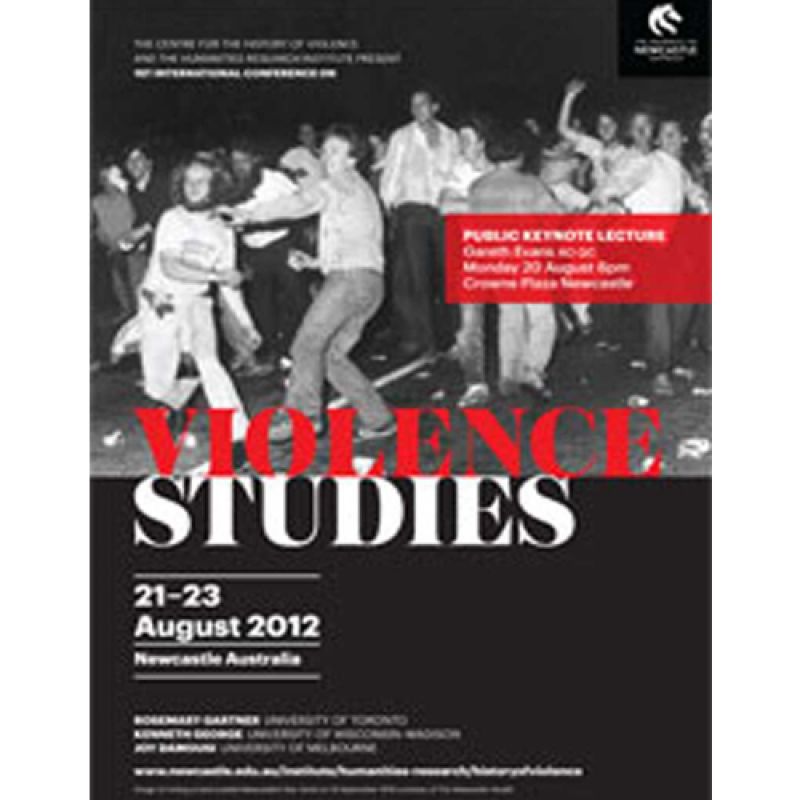 Violence Studies Conference 2012 poster