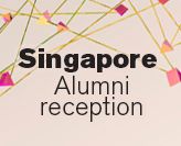 Singapore Alumni reception graphic