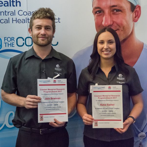 . Radiation Therapy students shine in the name of cancer research