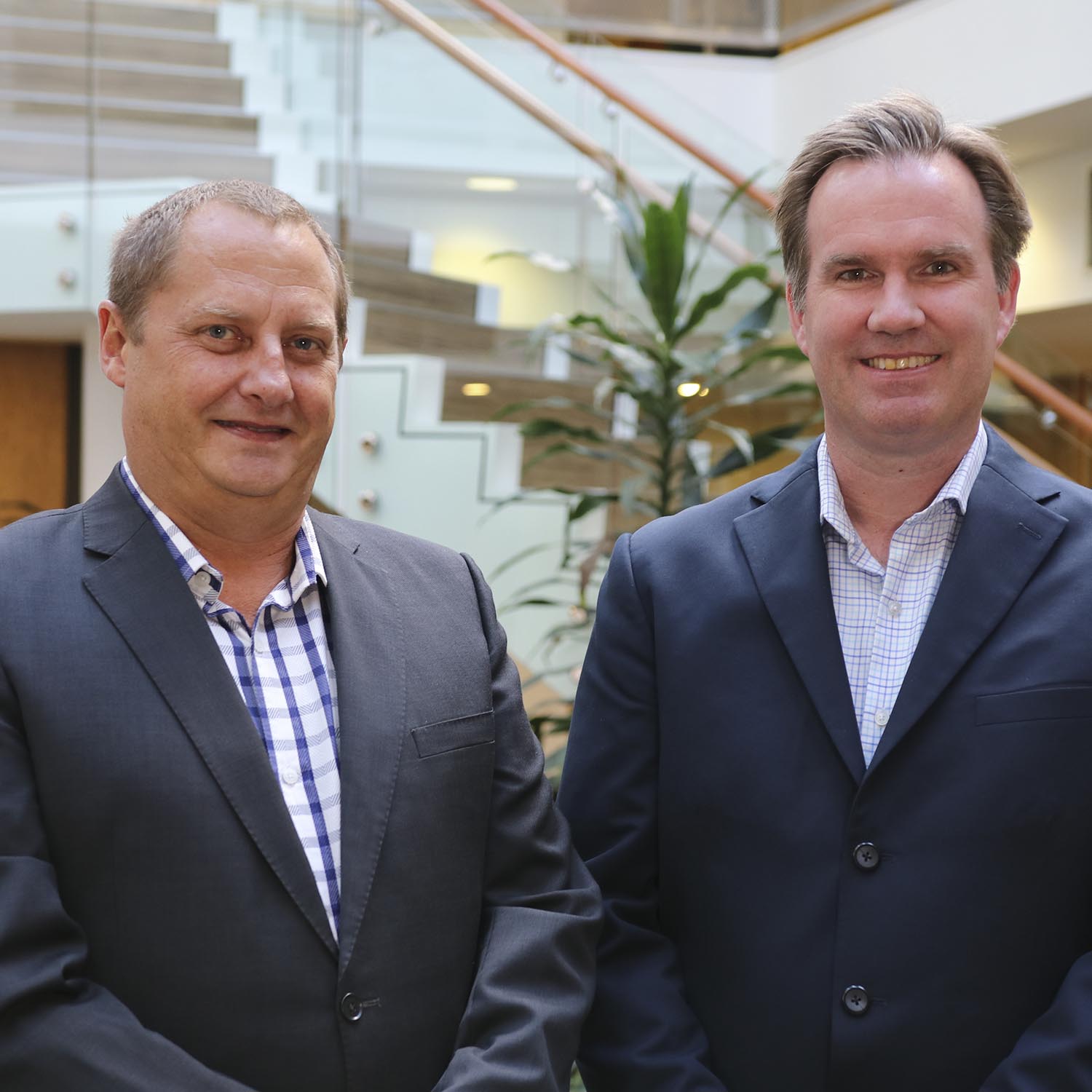 Professor Brett Neilan and Professor Mark Flynn